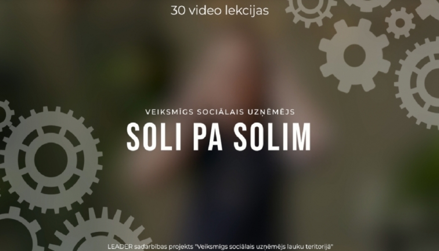 Sagatavotas mācību video lekcijas par sociālās uzņēmējdarbības tēmām