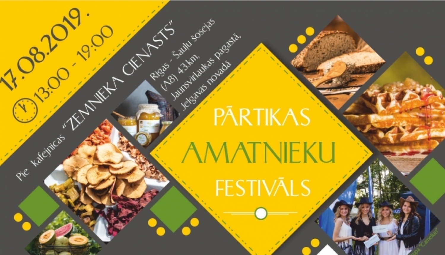 Pagaršo vietējo - Pārtikas amatnieku festivālā!