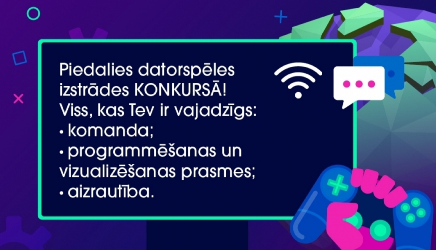 Jauniešu programmēšanas konkurss "Iegriez pasauli!"