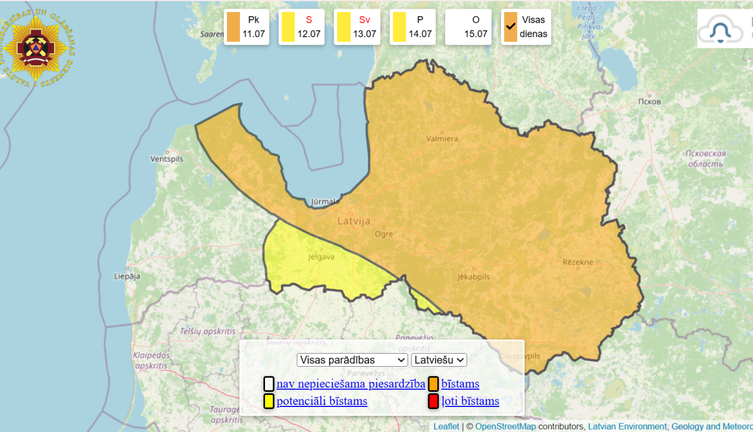 Oranžais brīdinājums2
