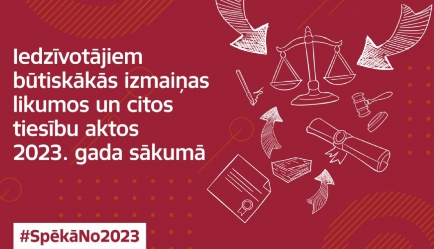 Iedzīvotājiem būtiskākās izmaiņas likumos un noteikumos 2023. gada sākumā