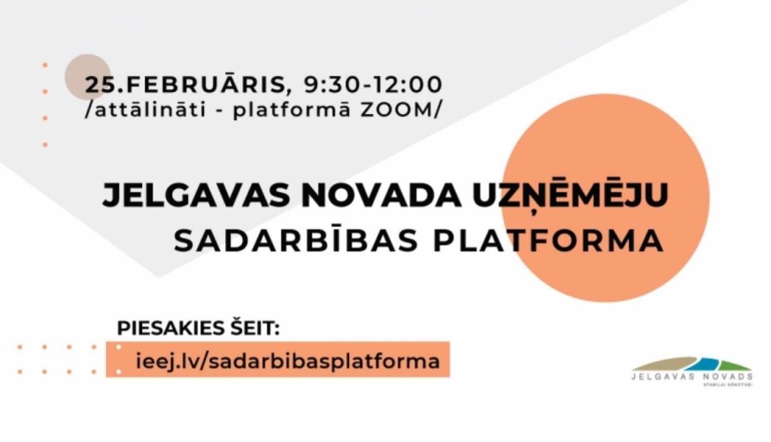 Jelgavas novada uzņēmēju sadarbības platforma