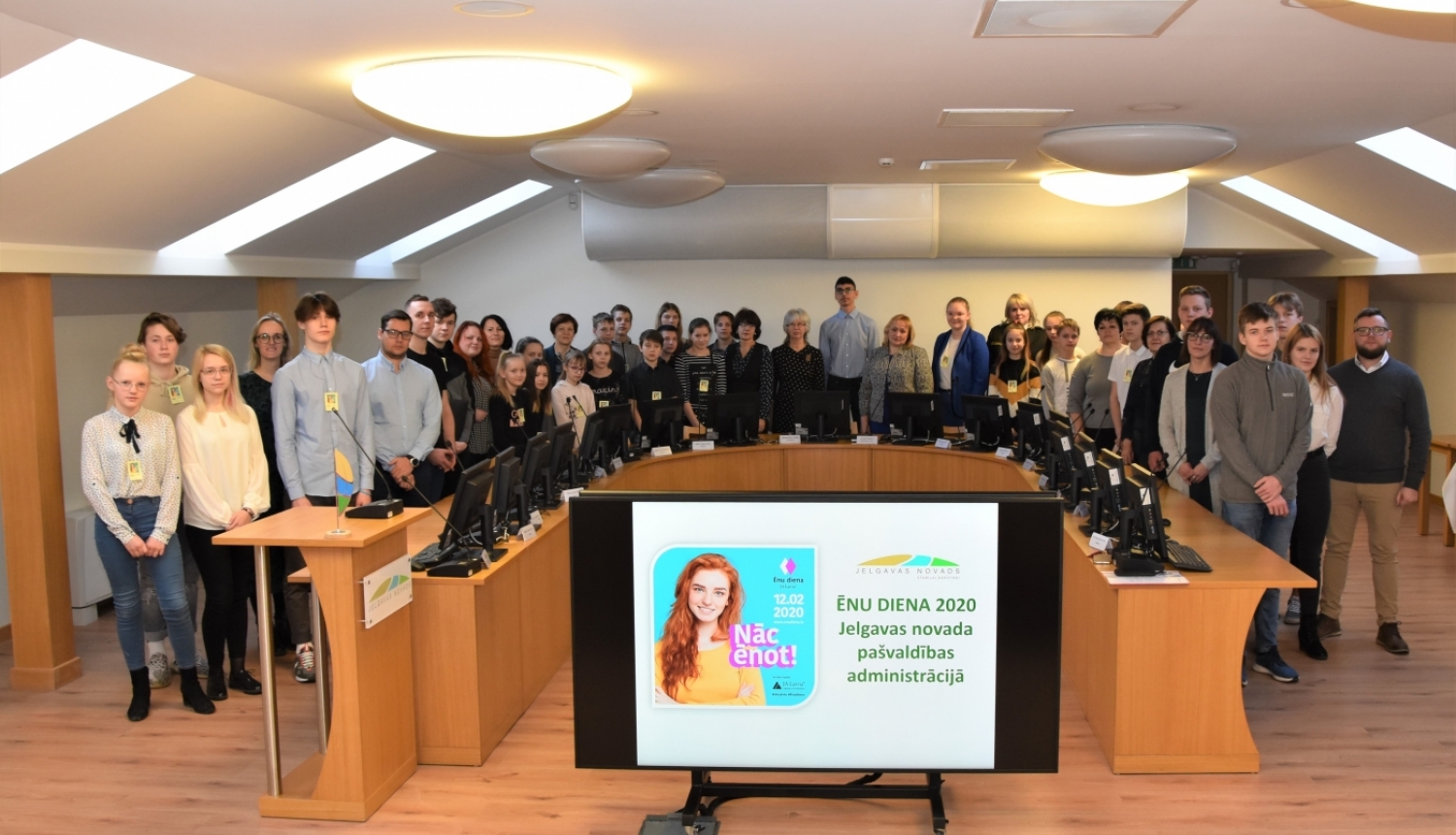 Jelgavas novada pašvaldība uzņem skolēnus „Ēnu dienā 2020”