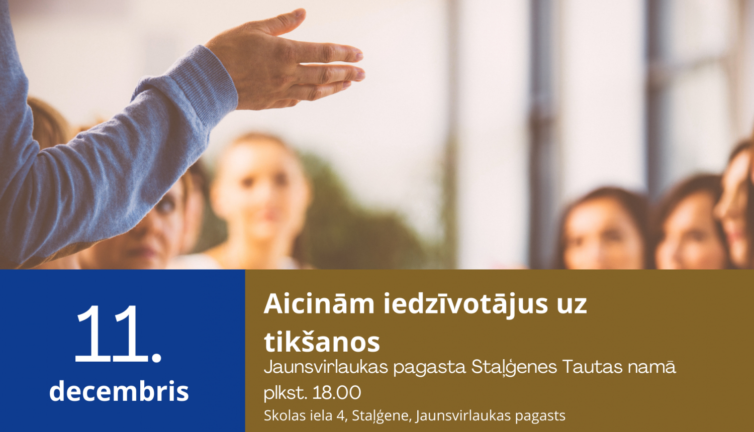 tikšanās ar iedzīvotājiem