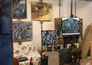 Projekta "Lauku māksla" koordinatori gūst pieredzi Itālijā