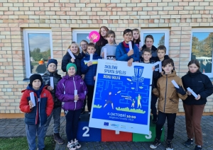 Oktobra sportiskās aktivitātes novada iedzīvotāju veselībai