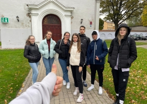 Kalnciema vidusskola uzņem viesus no Eiropas